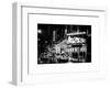 Chicago the Musical - Yellow Cabs in front of the Ambassador Theatre in Times Square by Night-Philippe Hugonnard-Framed Art Print