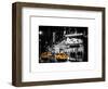 Chicago the Musical - Yellow Cabs in front of the Ambassador Theatre in Times Square by Night-Philippe Hugonnard-Framed Art Print