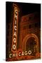 Chicago Theater, Chicago, Illinois-null-Stretched Canvas