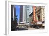 Chicago Theater, State Street, Chicago, Illinois, United States of America, North America-Amanda Hall-Framed Photographic Print