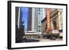 Chicago Theater, State Street, Chicago, Illinois, United States of America, North America-Amanda Hall-Framed Photographic Print