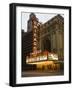 Chicago Theatre, Chicago, Illinois, United States of America, North America-Amanda Hall-Framed Photographic Print