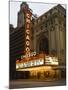 Chicago Theatre, Chicago, Illinois, United States of America, North America-Amanda Hall-Mounted Photographic Print