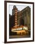 Chicago Theatre, Chicago, Illinois, United States of America, North America-Amanda Hall-Framed Photographic Print