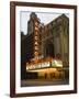 Chicago Theatre, Chicago, Illinois, United States of America, North America-Amanda Hall-Framed Photographic Print