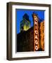 Chicago Theatre Facade and Illuminated Sign, Chicago, United States of America-Richard Cummins-Framed Photographic Print