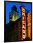 Chicago Theatre Facade and Illuminated Sign, Chicago, United States of America-Richard Cummins-Framed Photographic Print