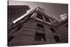 Chicago Towers BW-Steve Gadomski-Stretched Canvas