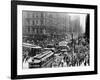 Chicago: Traffic, 1909-Frank M. Hallenbeck-Framed Giclee Print