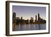 Chicago Twilight-NjR Photos-Framed Giclee Print