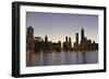 Chicago Twilight-NjR Photos-Framed Giclee Print