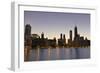 Chicago Twilight-NjR Photos-Framed Giclee Print