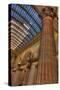 Chicago Union Station Column-Steve Gadomski-Stretched Canvas