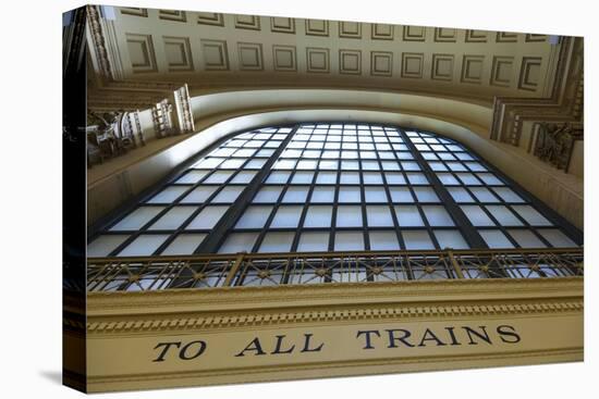 Chicago Union Station.-Jon Hicks-Stretched Canvas