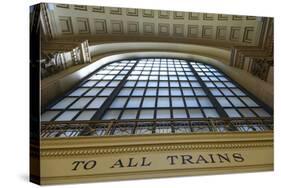 Chicago Union Station.-Jon Hicks-Stretched Canvas