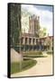Chicago University-null-Framed Stretched Canvas