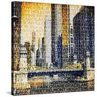 Chicago Vibe-GI ArtLab-Stretched Canvas