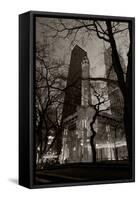 Chicago Water Tower BW-Steve Gadomski-Framed Stretched Canvas