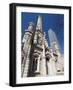 Chicago Water Tower in Foreground, Hancock Building in Background, Chicago, Illinois, USA-Robert Harding-Framed Photographic Print