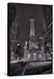 Chicago Water Tower Michigan Avenue BW-Steve Gadomski-Framed Stretched Canvas