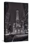 Chicago Water Tower Michigan Avenue BW-Steve Gadomski-Stretched Canvas