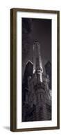 Chicago Water Tower Panorama B W-Steve Gadomski-Framed Photographic Print