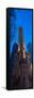 Chicago Water Tower Panorama-Steve Gadomski-Framed Stretched Canvas