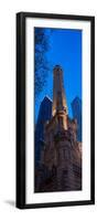 Chicago Water Tower Panorama-Steve Gadomski-Framed Photographic Print