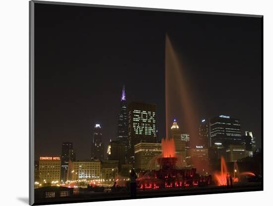 Chicago White Sox Skyline-Patrick Warneka-Mounted Photographic Print