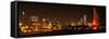 Chicago White Sox  skyline-Patrick  J. Warneka-Framed Stretched Canvas