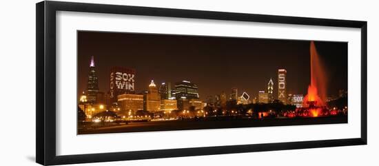 Chicago White Sox  skyline-Patrick  J. Warneka-Framed Photographic Print