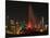 Chicago Whitesox Skyline With Buckingham Fountain-Patrick Warneka-Stretched Canvas