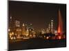 Chicago Whitesox Skyline-Patrick Warneka-Mounted Photographic Print