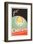 Chicago. World's brightest spot. Go!-The Cuneo Press-Framed Art Print