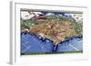 Chicago World's Fair Map-null-Framed Giclee Print