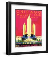 Chicago World's Fair-null-Framed Art Print
