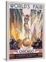 Chicago Worlds Fair, 1933-Glen C. Sheffer-Stretched Canvas