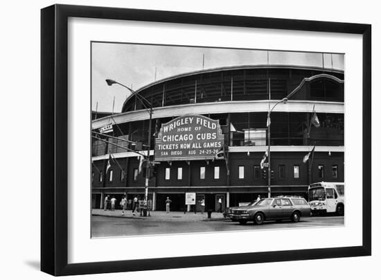 Chicago: Wrigley Field-null-Framed Giclee Print