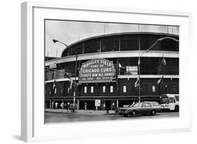 Chicago: Wrigley Field-null-Framed Giclee Print