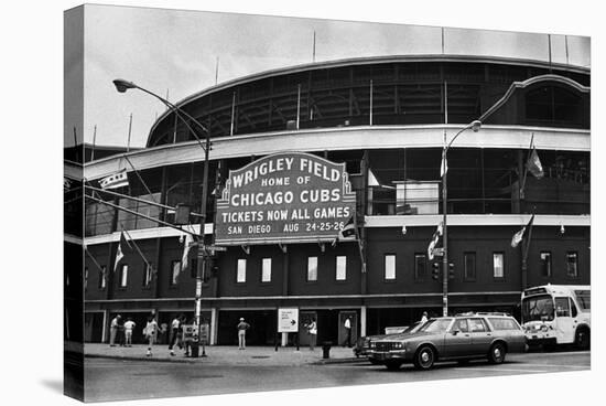 Chicago: Wrigley Field-null-Stretched Canvas