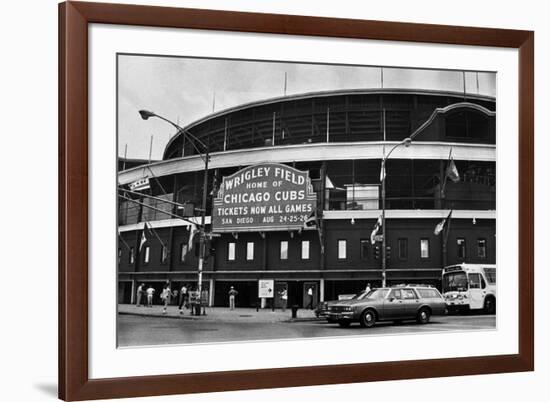 Chicago: Wrigley Field-null-Framed Giclee Print