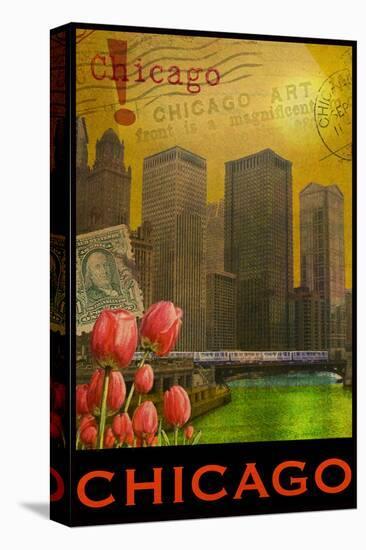 Chicago-Chris Vest-Stretched Canvas