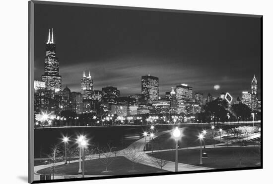 Chicago-null-Mounted Art Print