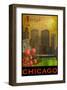 Chicago-Chris Vest-Framed Art Print