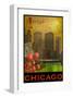 Chicago-Chris Vest-Framed Art Print