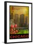 Chicago-Chris Vest-Framed Art Print