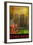 Chicago-Chris Vest-Framed Art Print