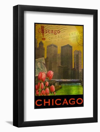 Chicago-Chris Vest-Framed Art Print