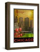 Chicago-Chris Vest-Framed Art Print