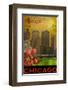 Chicago-Chris Vest-Framed Art Print